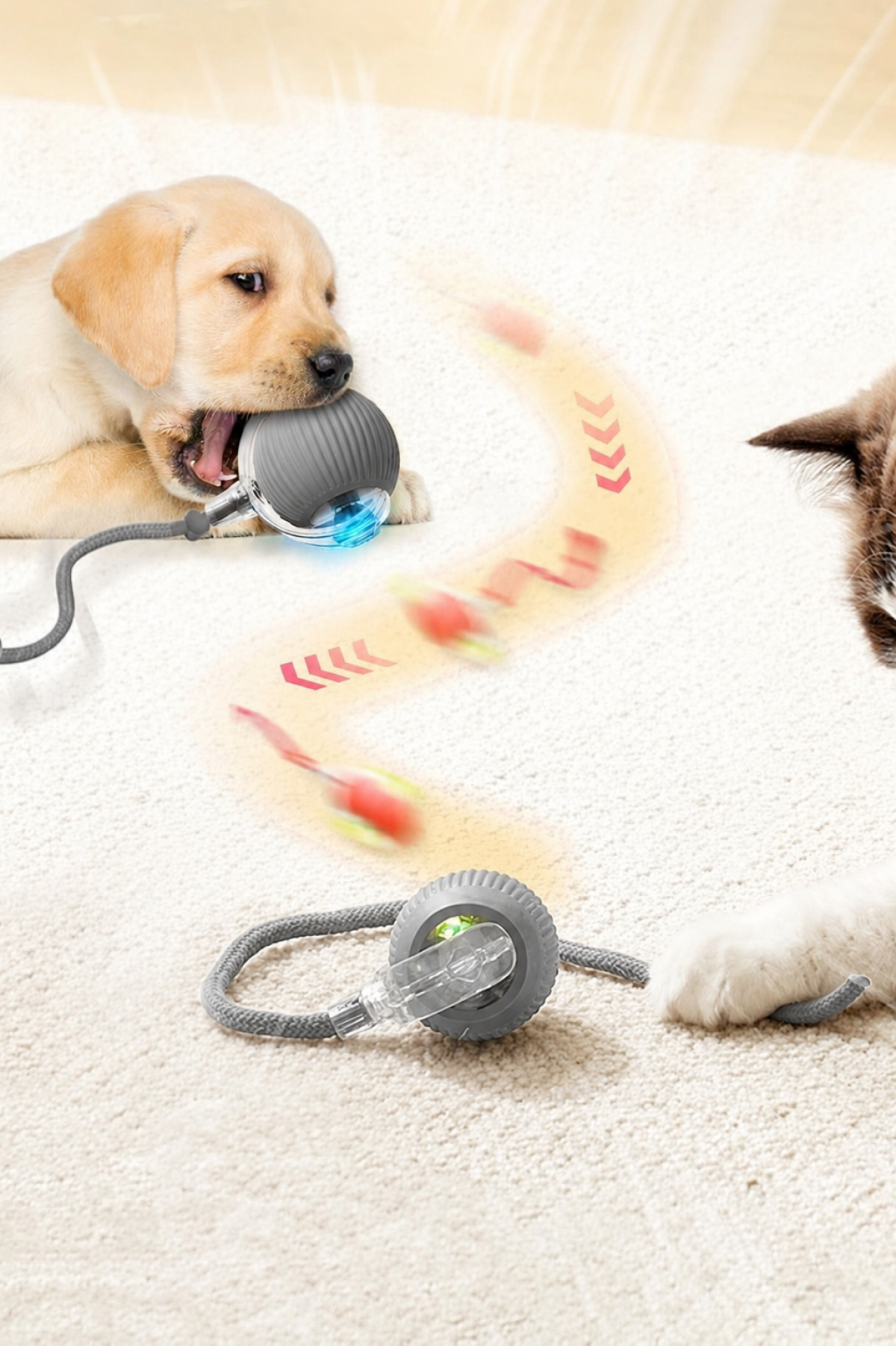 İ-PETS C02 ŞARJLI KEDİ TOPU (GRİ) İ-PETS C02 ŞARJLI KEDİ TOPU (GRİ)