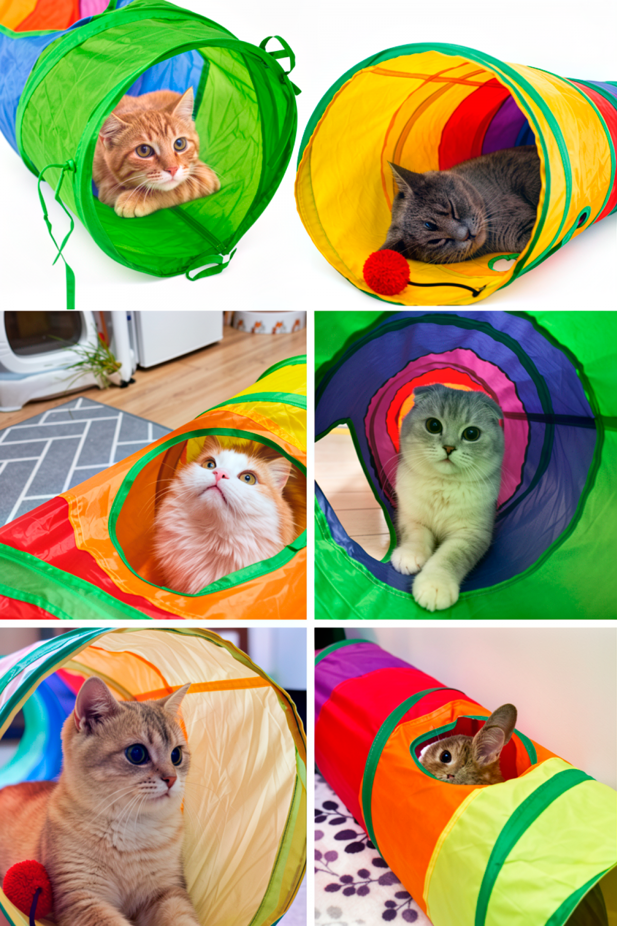 İ-PETS KATLANABİLİR KEDİ TÜNELİ PT-120 İ-PETS KATLANABİLİR KEDİ TÜNELİ PT-120