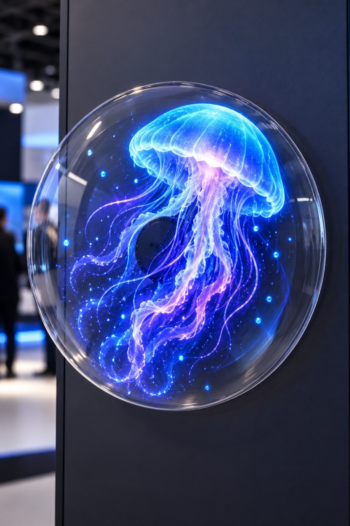 ITHINK 3D HOLOGRAM SES FONKSİYONLU FAN KORUMA KAPAKLI HOLOMAGIC