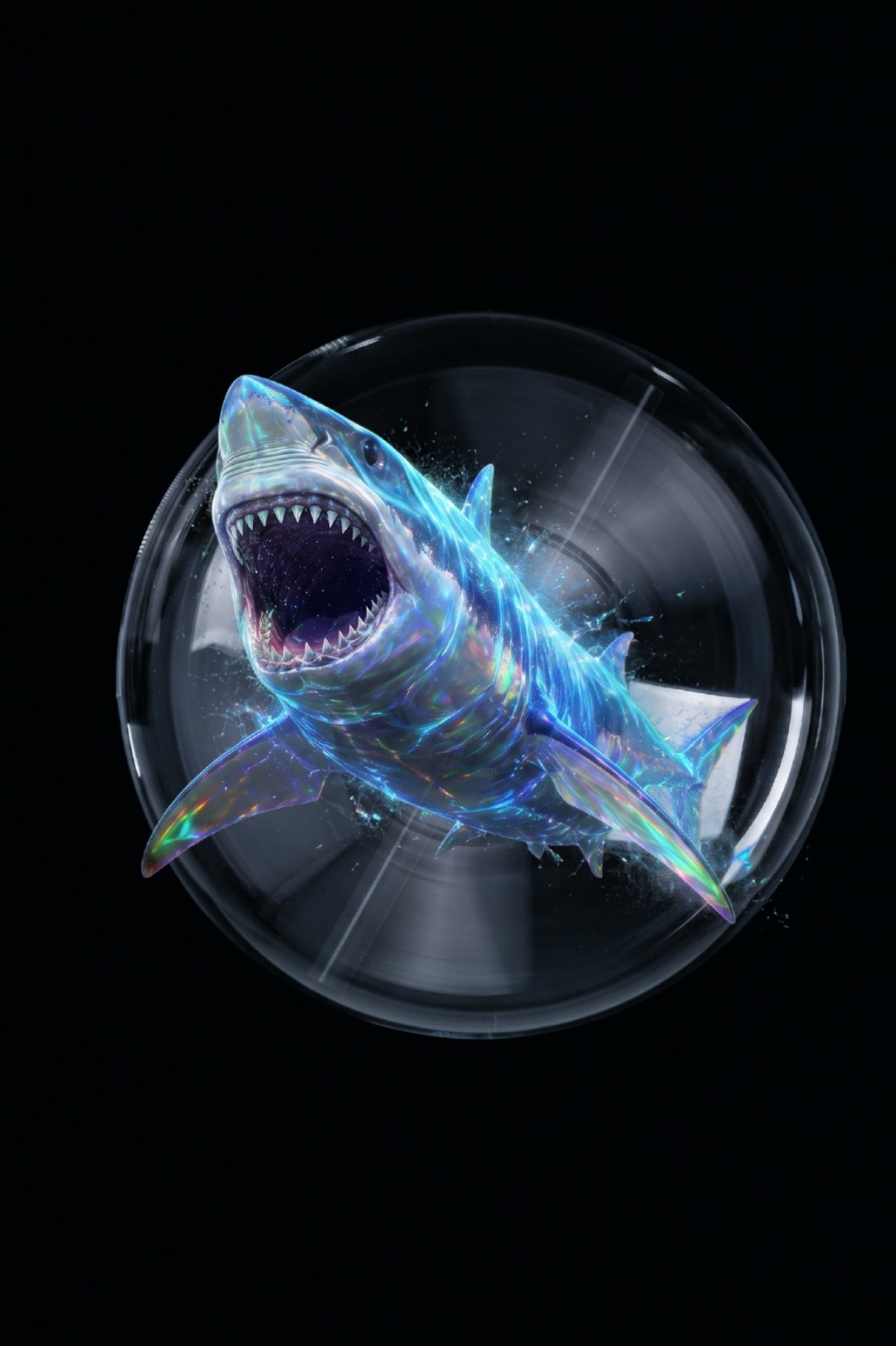 ITHINK 3D HOLOGRAM SES FONKSİYONLU FAN KORUMA KAPAKLI HOLOMAGIC
