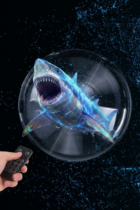 ITHINK 3D HOLOGRAM SES FONKSİYONLU FAN KORUMA KAPAKLI HOLOMAGIC