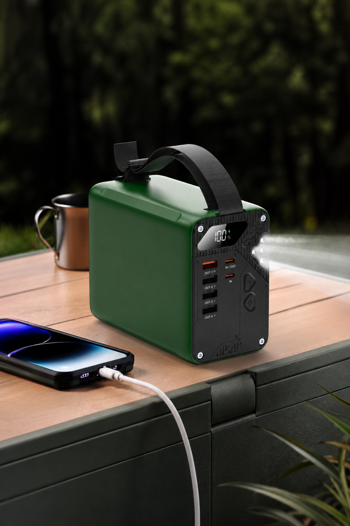 ITHINK 80.000 MAH YÜKSEK KAPASİTELİ POWERBANK A49Q (YEŞİL)