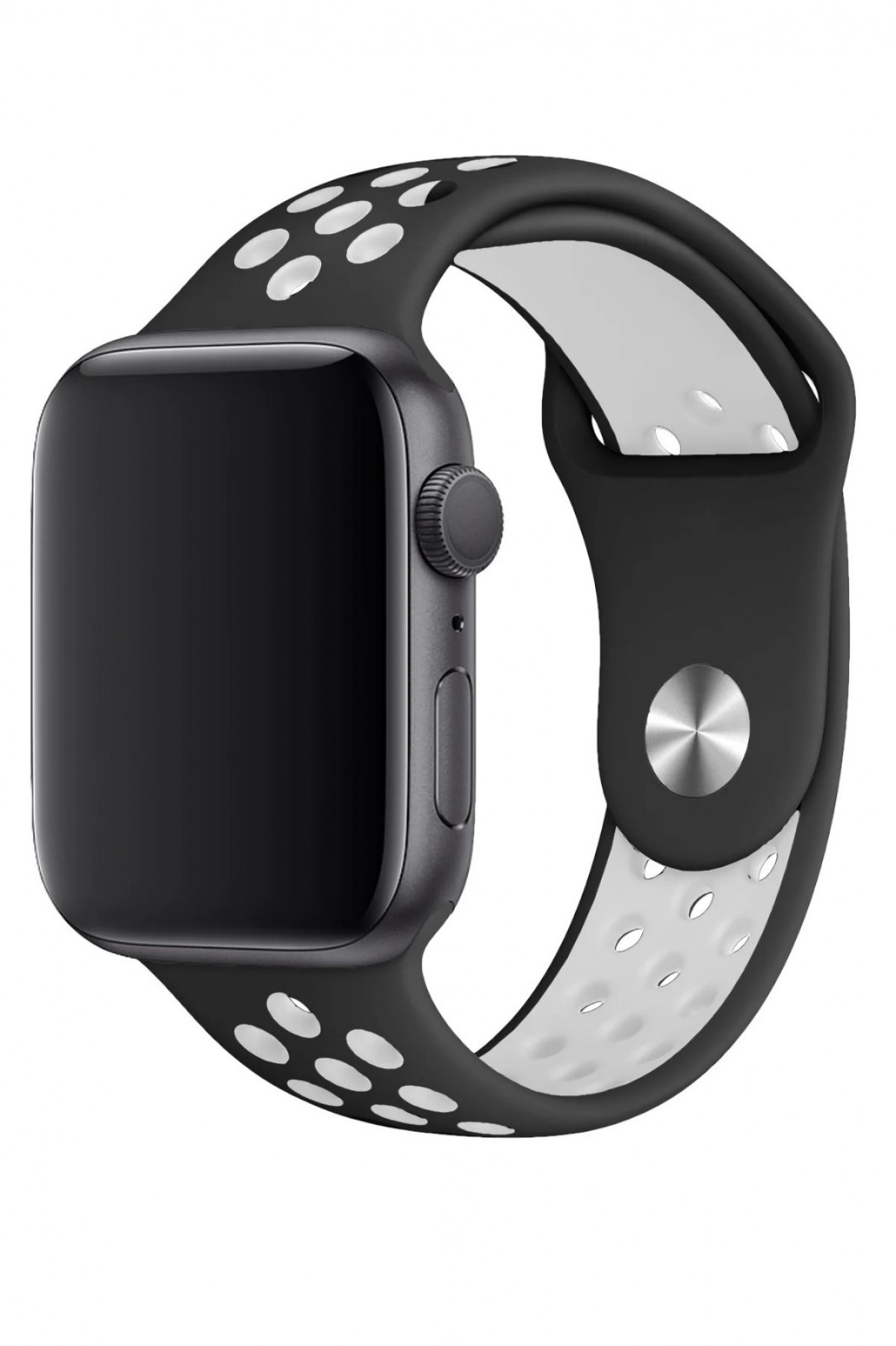 ITHINK APPLE WATCH UYUMLU DOT BAND KORDON 38/40/41 mm SMALL (SİYAH-BEYAZ)