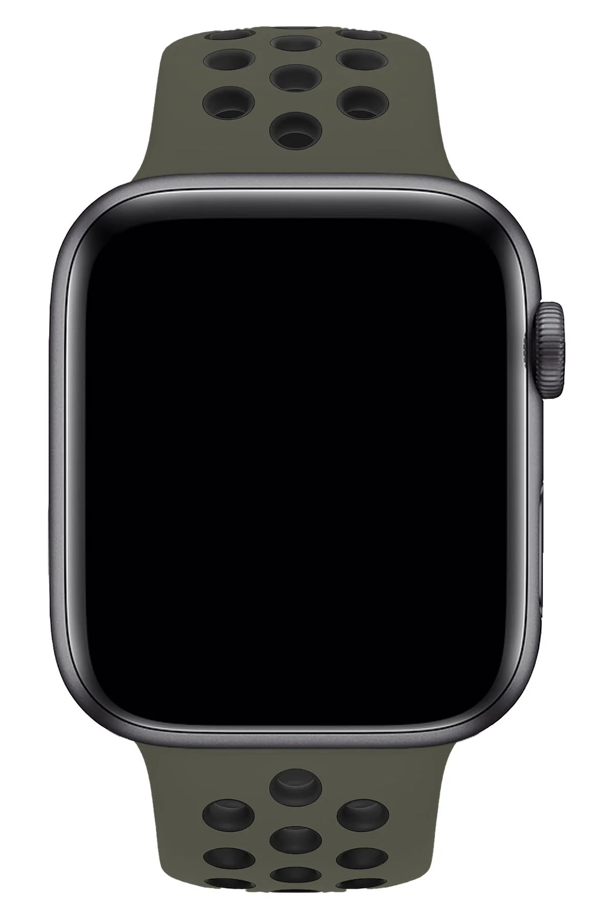 ITHINK APPLE WATCH UYUMLU KLASİK SPOR KORDON 42/44/45/49 mm LARGE ( HAKİ )