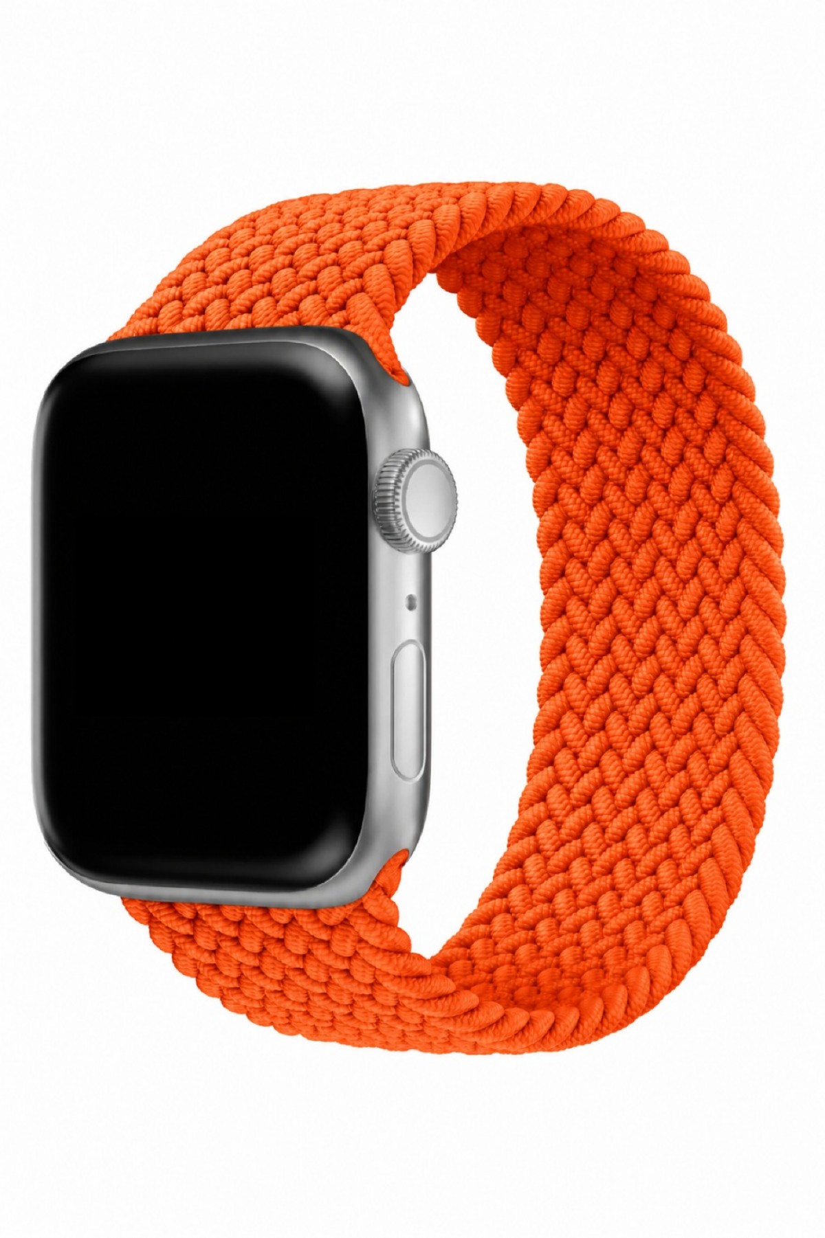 ITHINK APPLE WATCH UYUMLU ÖRGÜ KORDON 42/44/45/49 mm (TURUNCU)