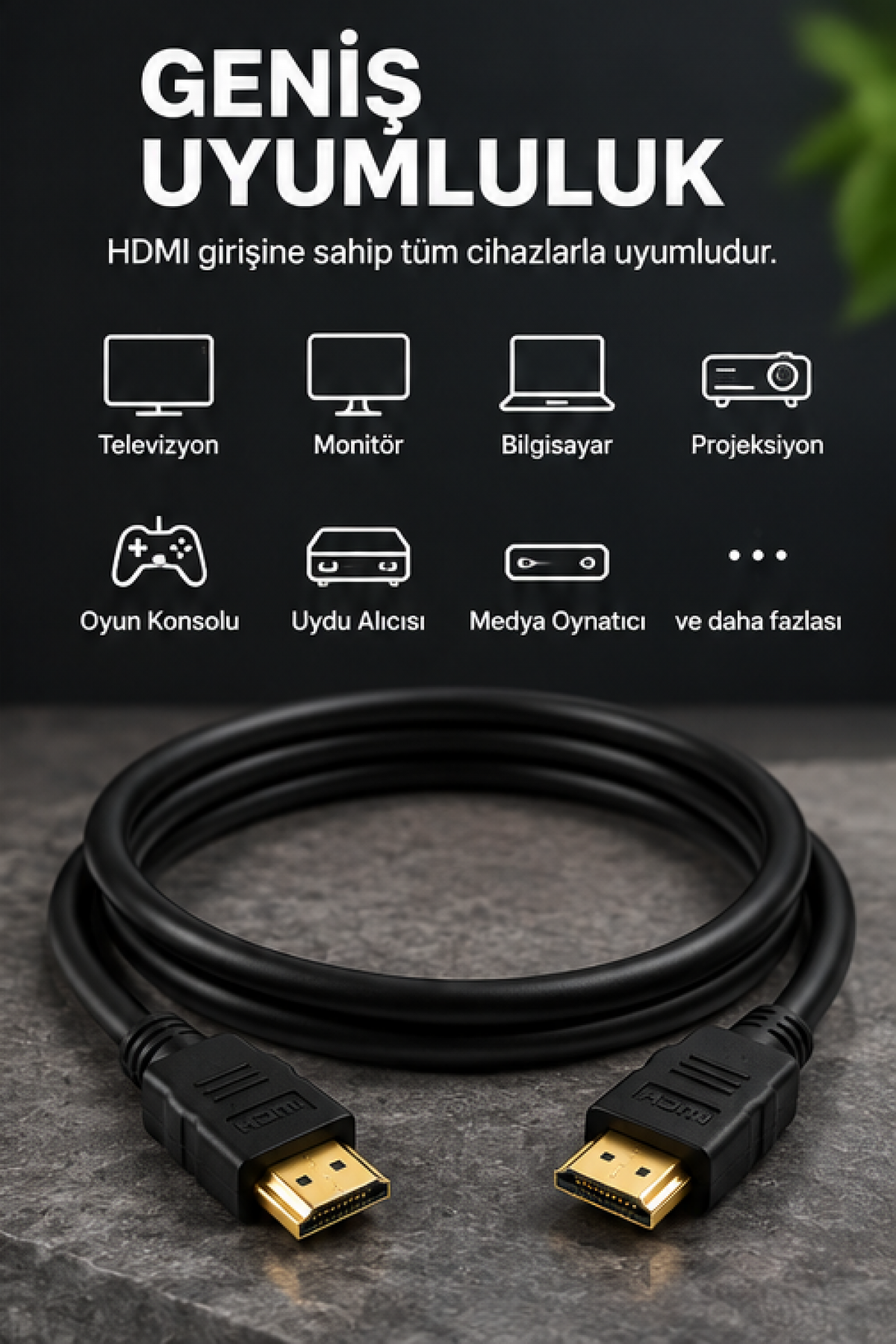 ITHINK 1,5 METRE HDMI SES VE GÖRÜNTÜ AKTARIM KABLOSU