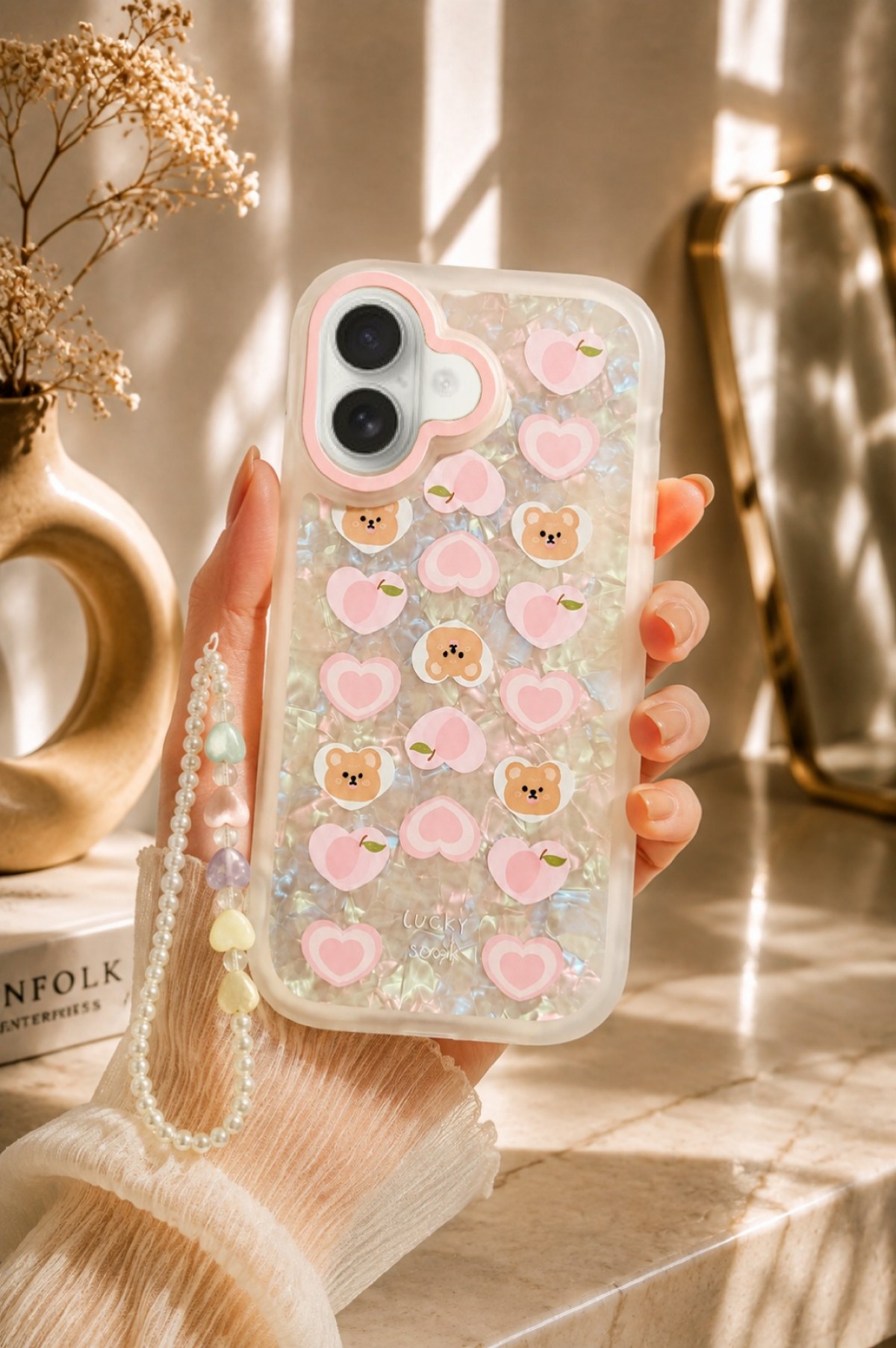 ITHINK IPHONE 16 UYUMLU DESENLİ KORUYUCU KILIF