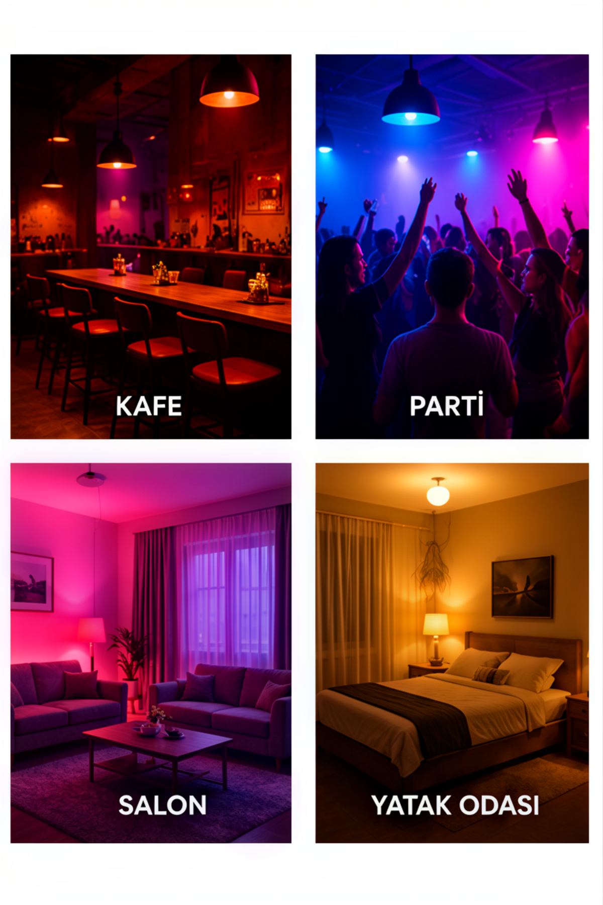 ITHINK RENK DEĞİŞTİREN RGB KUMANDALI LED AMPUL LP-42 ITHINK RENK DEĞİŞTİREN RGB KUMANDALI LED AMPUL LP-42