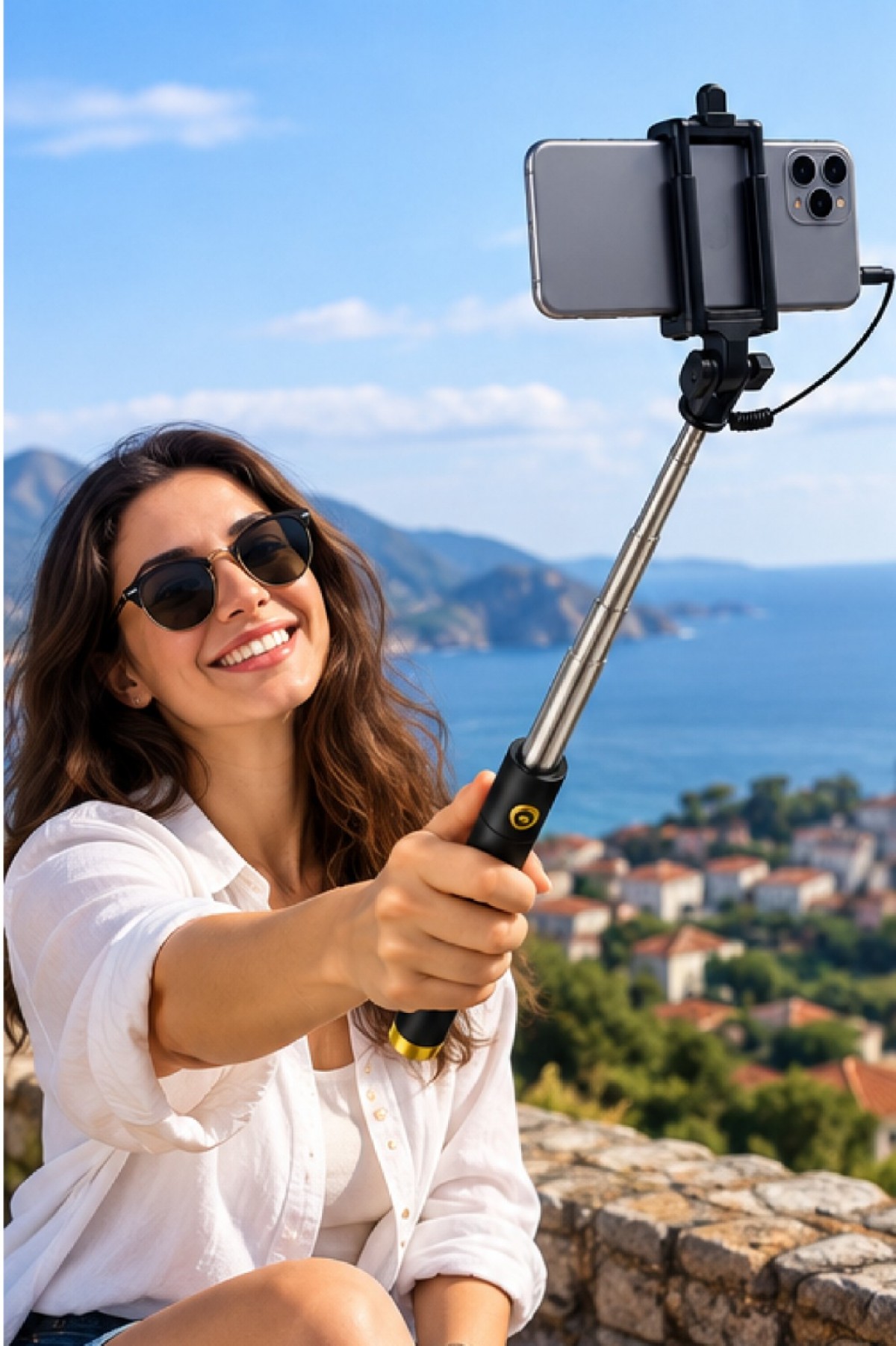 ITHINK SILVER SELFİE ÇUBUĞU