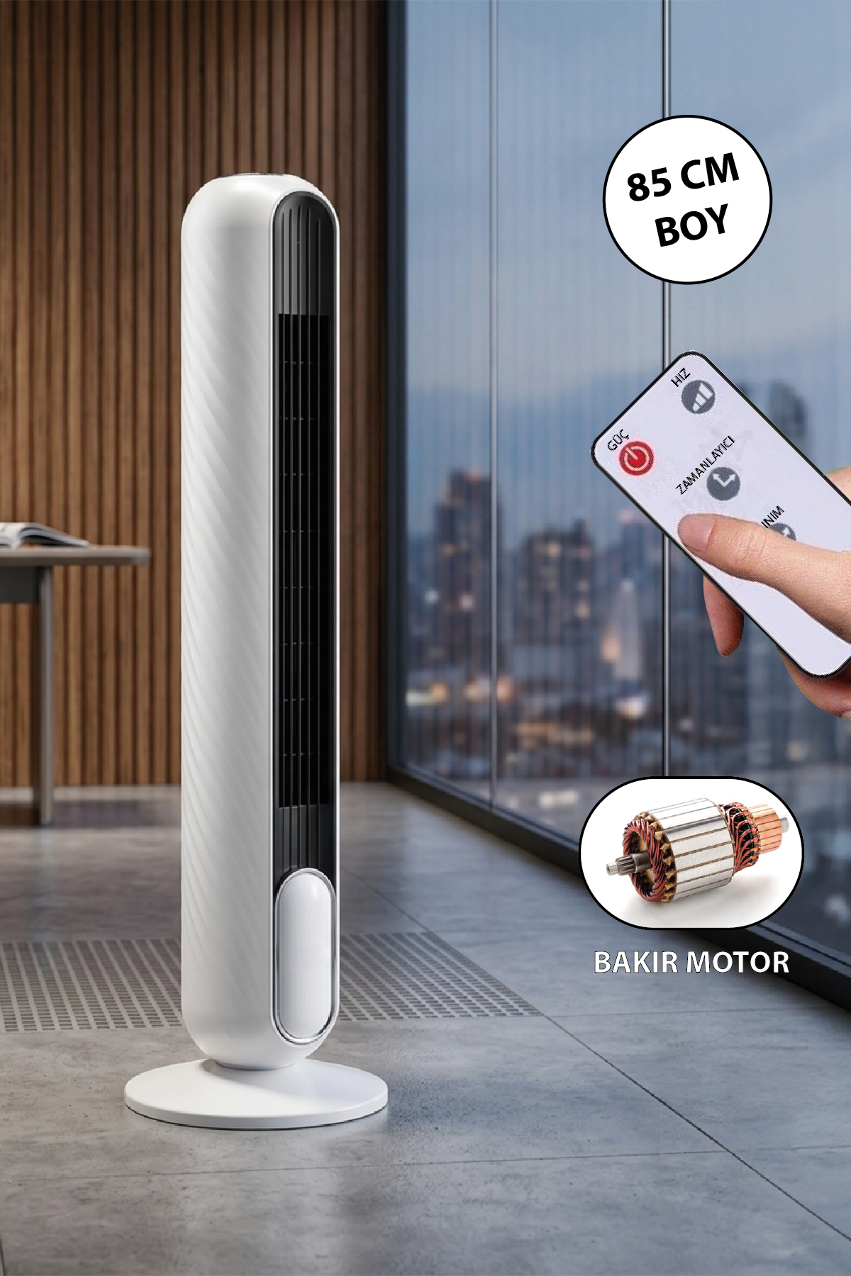 JOYSIDEA KULE TİPİ VANTİLATÖR FN-500