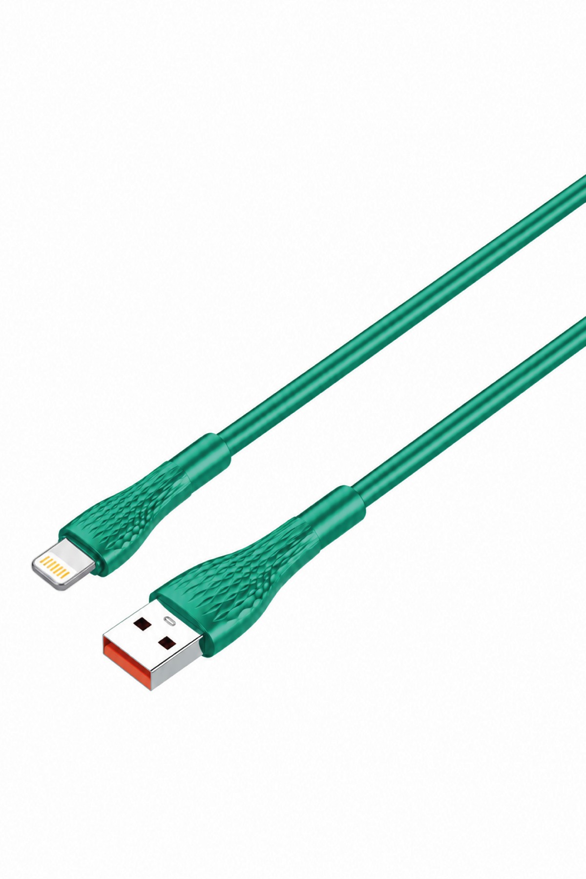 LDNIO 1 METRE LIGHTNING IOS HIZLI ŞARJ&VERİ AKTARIM KABLOSU LS671A ( YEŞİL )