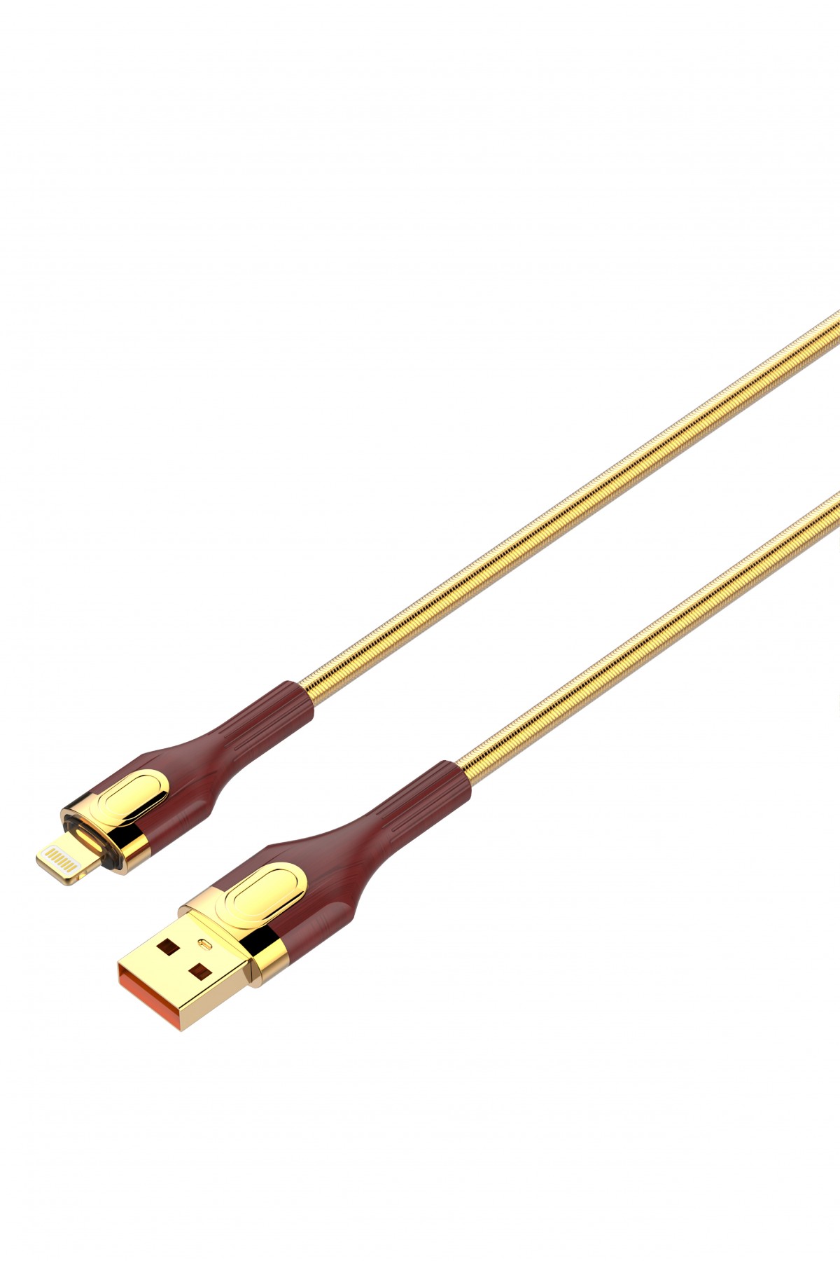 LDNIO 1 METRE HIZLI ŞARJ LIGHTNING IOS KABLO LS681A (GOLD)