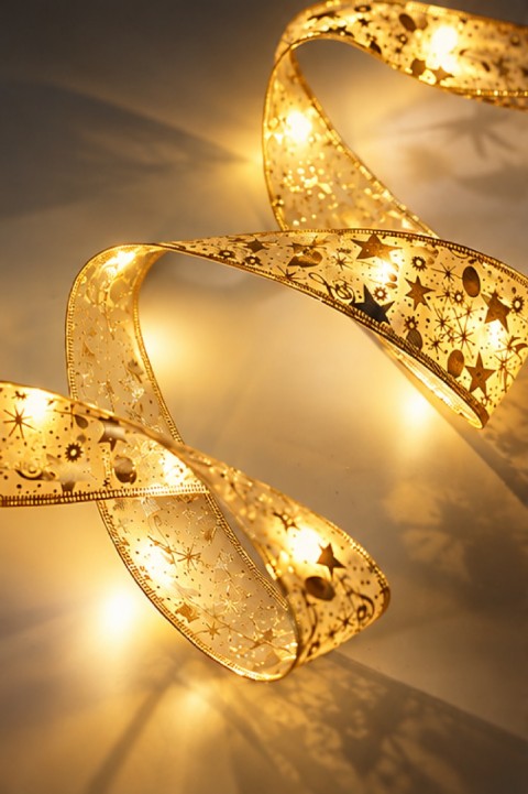 ITHINK 2 METRE KURDELE ŞEKLİNDE DEKORATİF LED IŞIK LS-02 (GOLD)