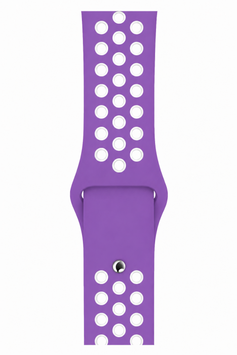 ITHINK APPLE WATCH UYUMLU DOT BAND KORDON 42/44/45/49 mm LARGE (MOR)