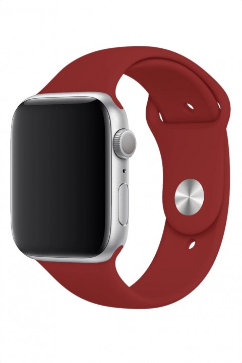 ITHINK APPLE WATCH UYUMLU KLASİK SPOR KORDON 42/44/45/49 mm LARGE (BORDO)