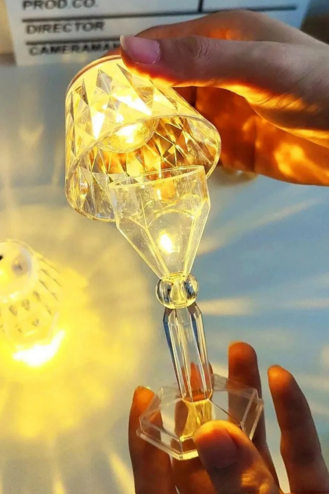 ITHINK DEKORATİF KRİSTAL TASARIM LED MASA LAMBASI LS-20