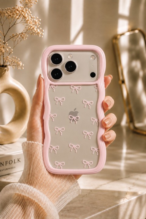 ITHINK IPHONE 17 PRO MAX KURDELE DESENLİ KORUYUCU KILIF