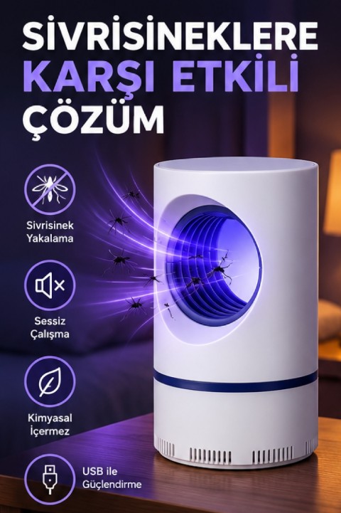 JOYSIDEA SİNEK ÖLDÜRÜCÜ BEYAZ MODEL MK-50