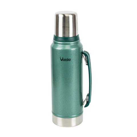 VAESKE ÇELİK TERMOS 1300ML (YEŞİL)