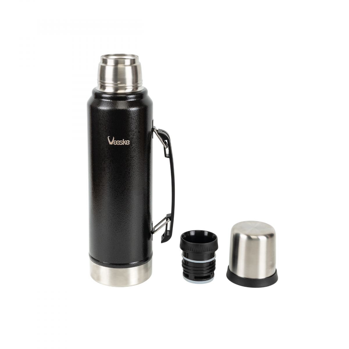 VAESKE ÇELİK TERMOS 1300ML (SİYAH) VAESKE ÇELİK TERMOS 1300ML (SİYAH)